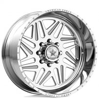 24" American Force Wheels N03 Hydra Polished Monoblock Forged Off-Road Rims