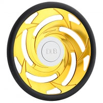 DUB Custom Steering Wheel Slasher Gold over Polish
