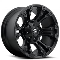 15" Fuel Wheels D560 Vapor Matte Black Crossover Rims