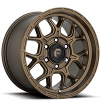 18" Fuel Wheels D671 Tech Matte Bronze Off-Road Rims 