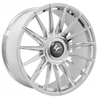24" Lexani Wheels Lotus-XL Chrome Rims 