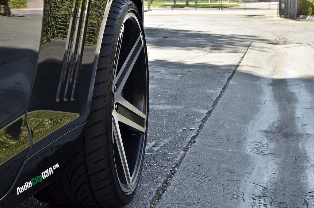22" Giovanna Wheels Dramuno Black Machine