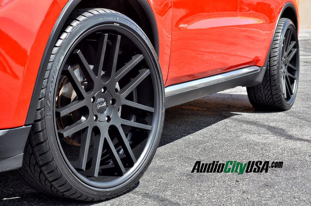 24" Gianelle Wheels Yerevan matte black wheels