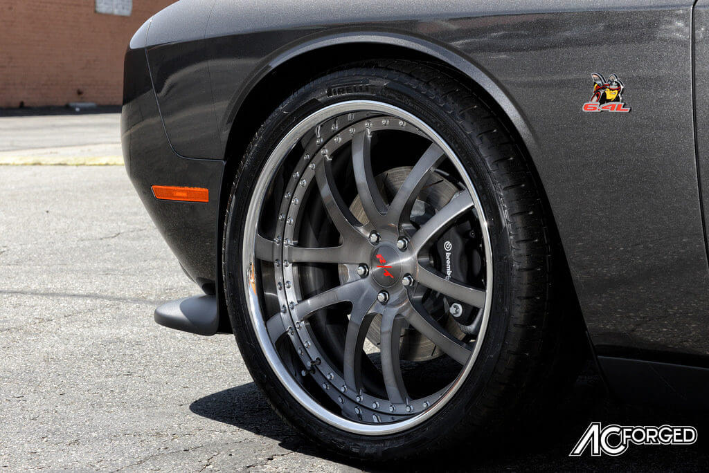 2015 Dodge Challenger RT Scatpack 6.4 | 22" AC Forged Wheels 312 Double