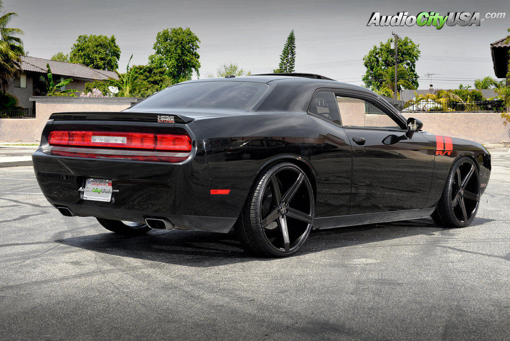 Dodge Challenger On 22 Inch Rims