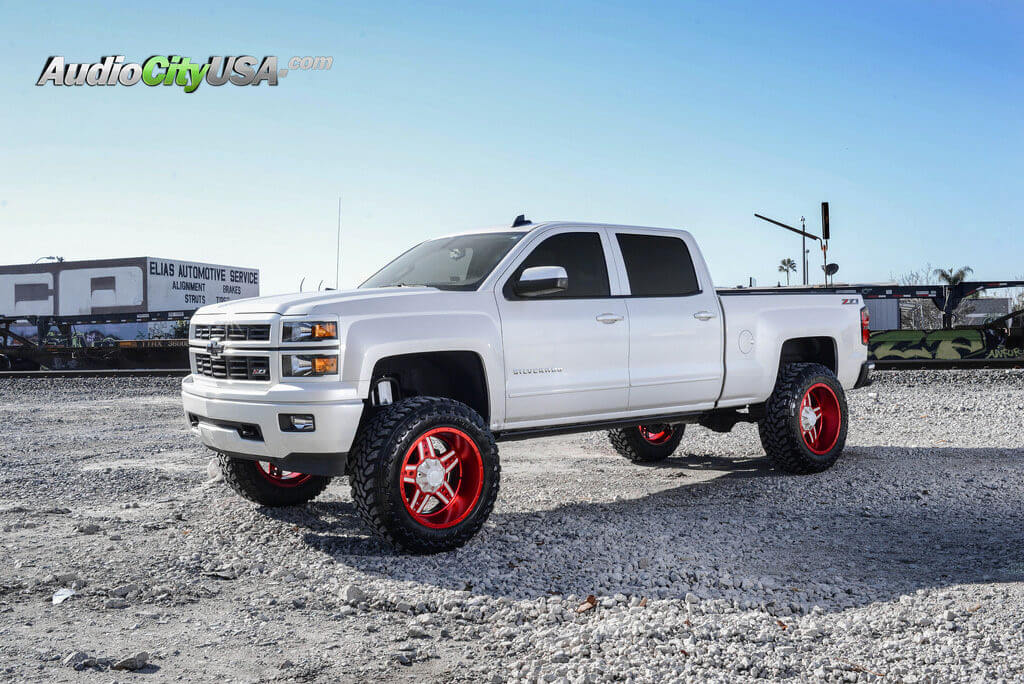 Get 2015 Chevy Silverado 1500 With Black Rims Images