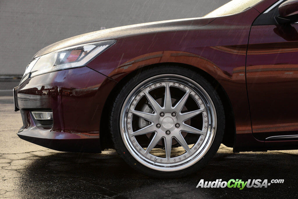 20" Rennen Wheels CSL 1 Silver with Chrome Step Lip Rims