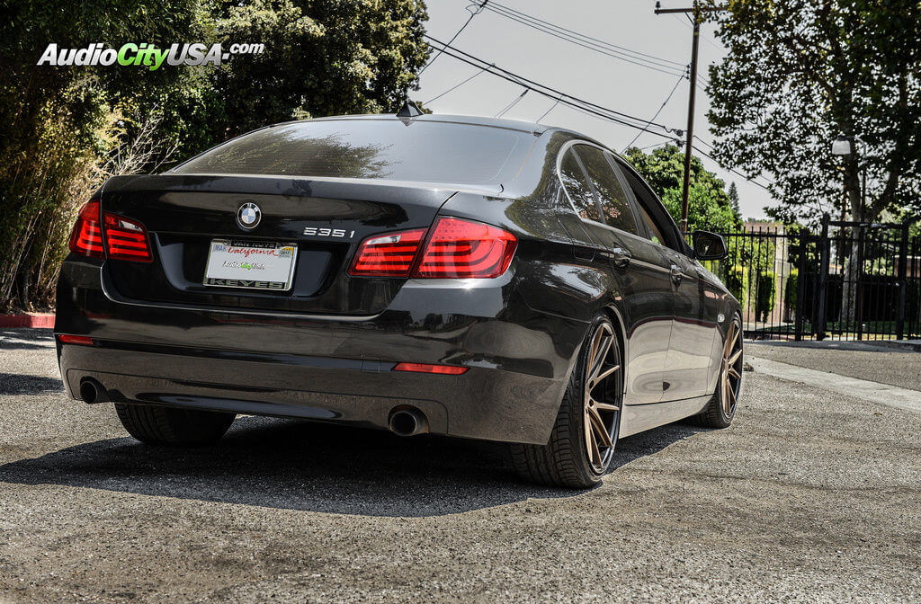 2012 Bmw 535 I 20 Quot Azad Az 36 Bronze Face Gloss Black