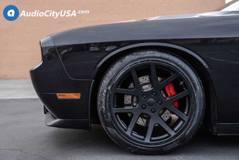 20" Dodge LX Viper Wheels Satin Black OEM Replica Rims