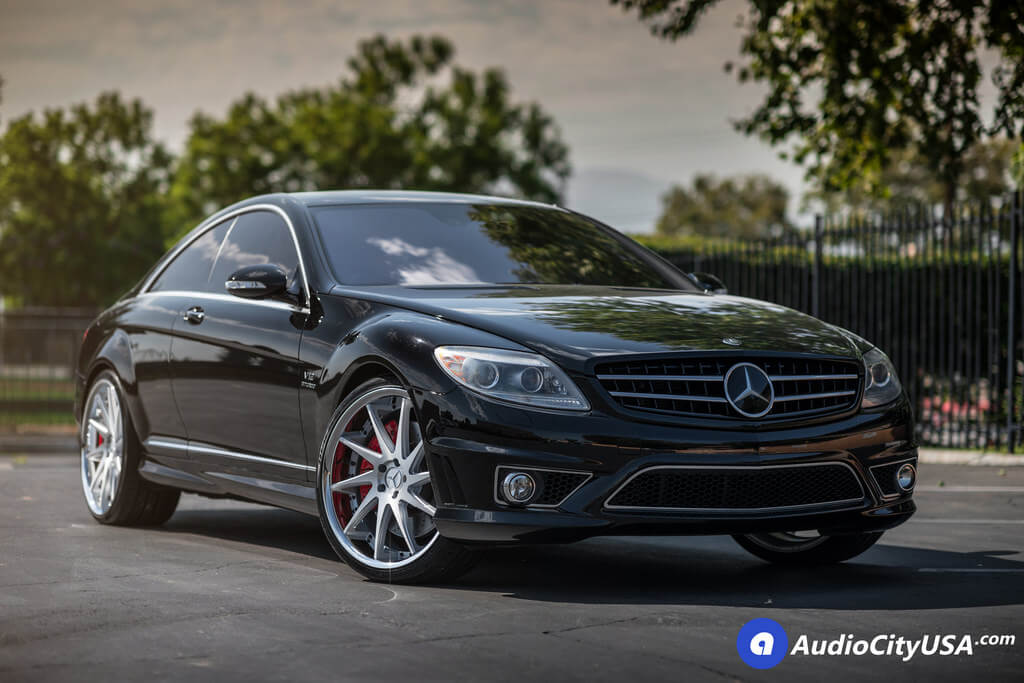 2010 Mercedes Benz Cl65 Amg 22 Quot Azad Wheels Az23 Silver