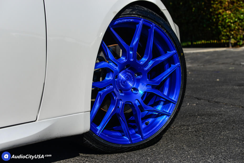 19 Quot Rohana Wheels Rfx7 Custom Pica Blue Finish Rims H Amp R