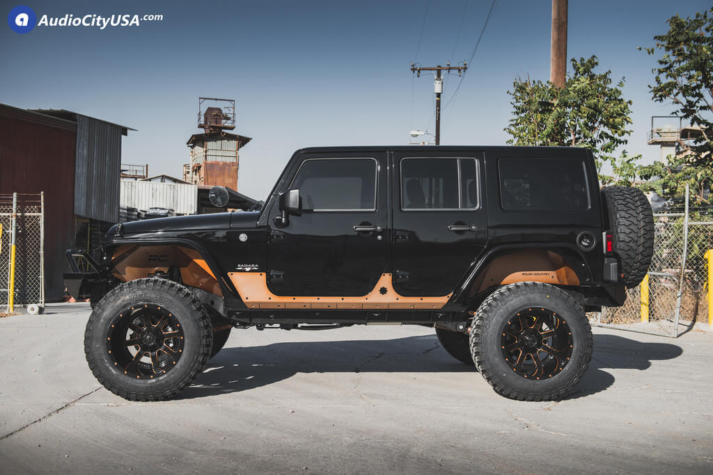 20 Fuel Wheels D538 Maverick Black With Custom Paint 6 Rough