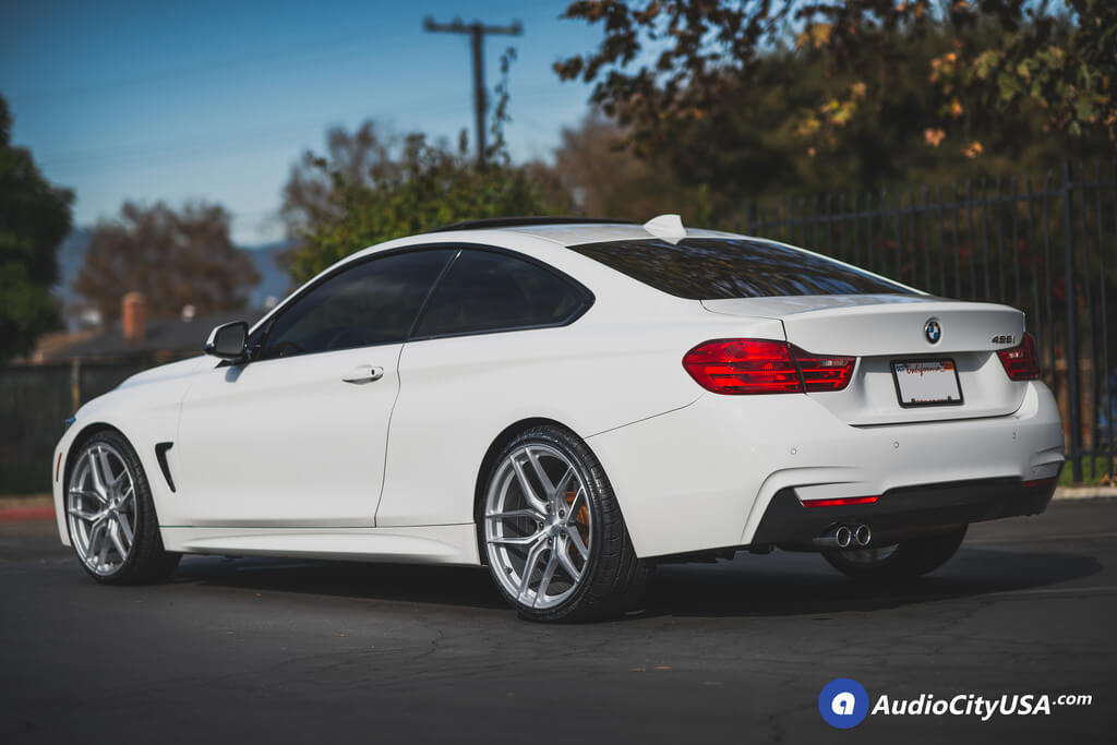 20" Stance Wheels SF03 Brushed Silver Concave Rims