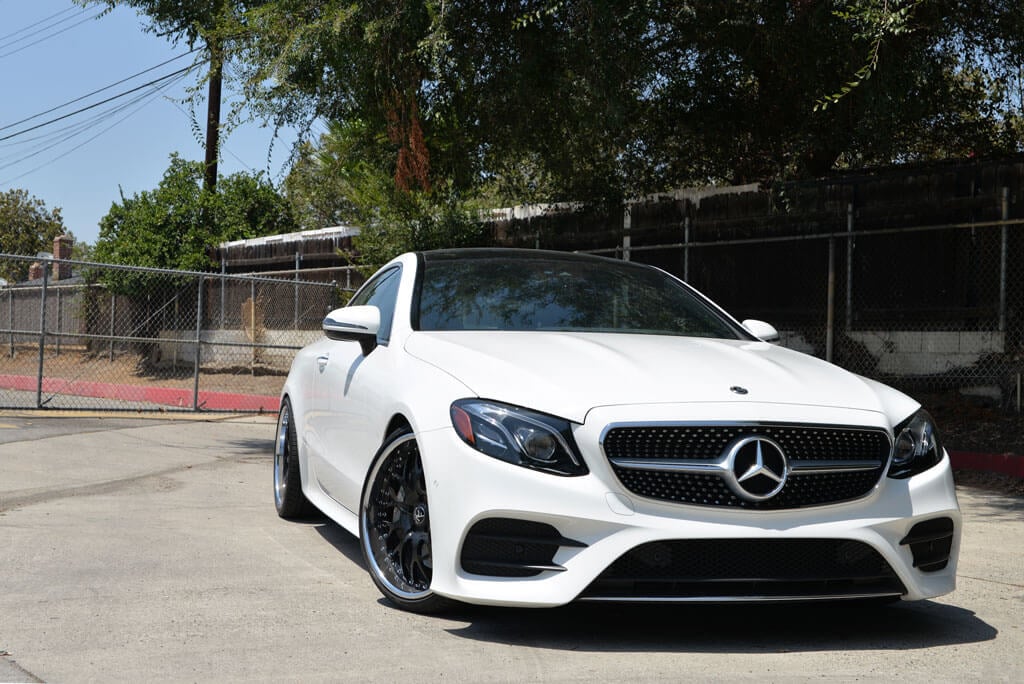 20 Quot Ac Forged Wheels 313 Gloss Black With Chrome Lip Rims