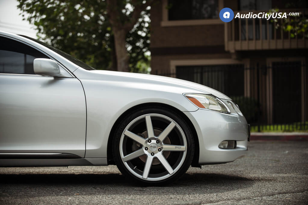  20″ Niche Wheels M179 Verona Gloss Silver Machined Rims for 2008 Lexus GS | Audio City USA