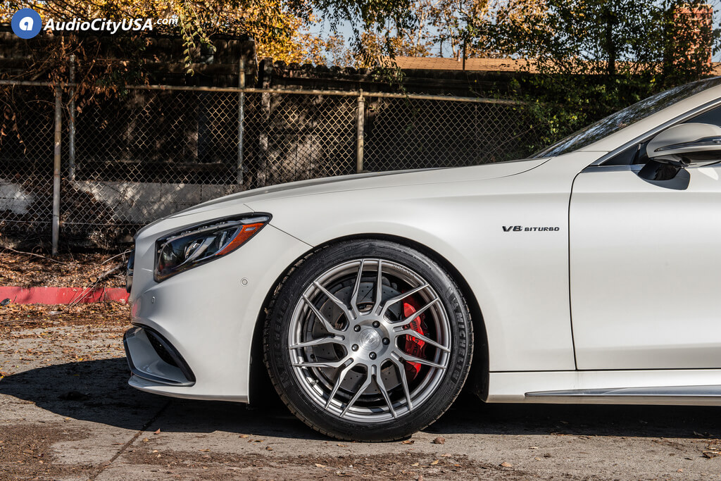 20 Quot Staggered Rohana Wheels Rfx7 Brush Titanium Rims