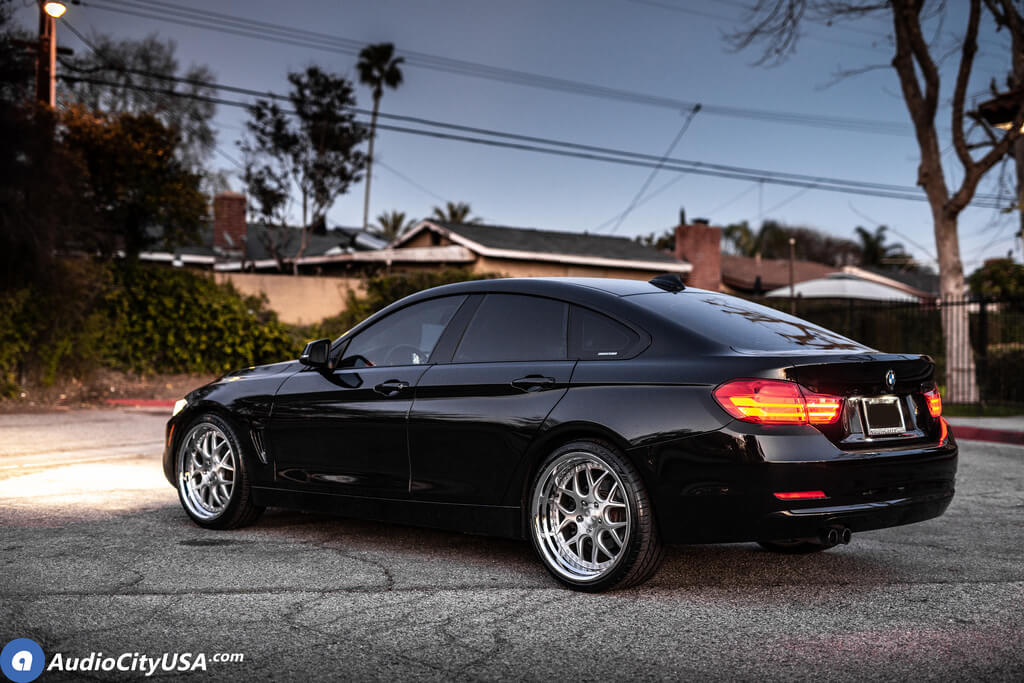 20" Staggered Rennen Wheels CSL 2 Silver with Chrome Step Lip Rims