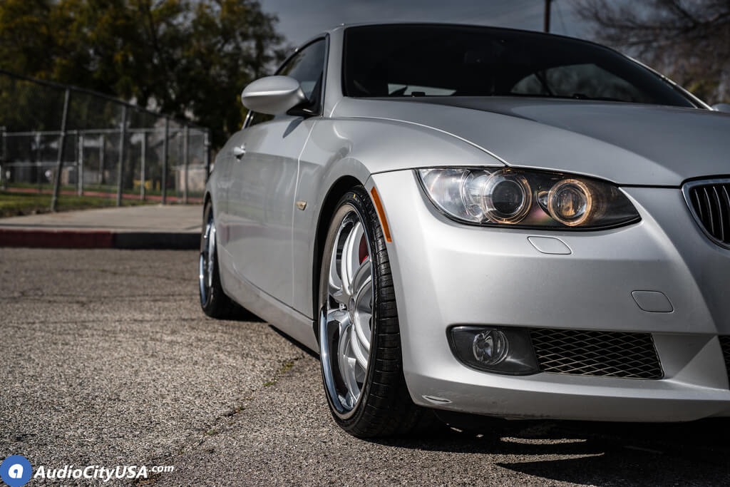 20" Staggered XIX Wheels X15 Silver Machine with SS Lip Rims