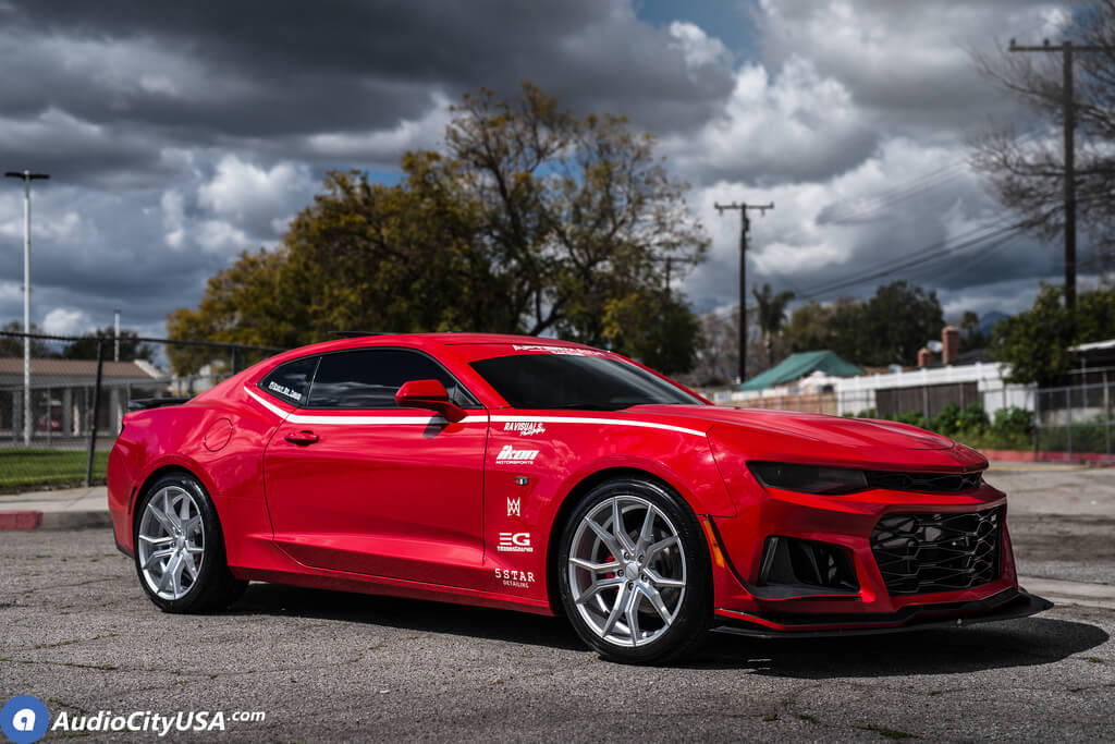 20" Staggered Rosso Wheels