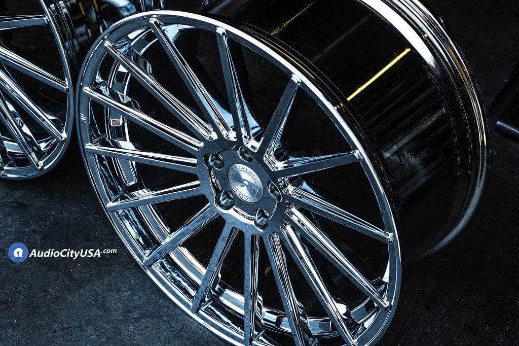 22" Road Force Wheels RF 15 Full chrome