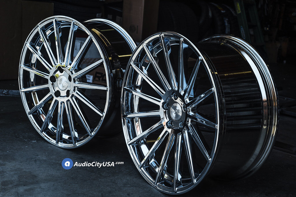 22" Road Force Wheels RF 15 Full chrome