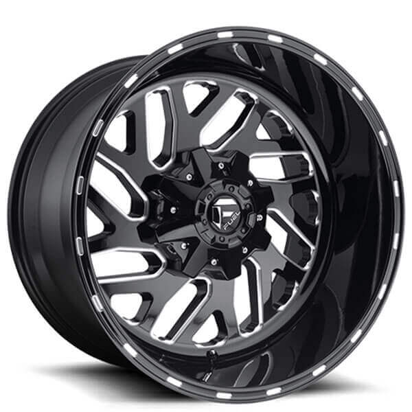 Fuel_Wheels_D581_Triton_Black_Milled_rims_AudiocityUSA