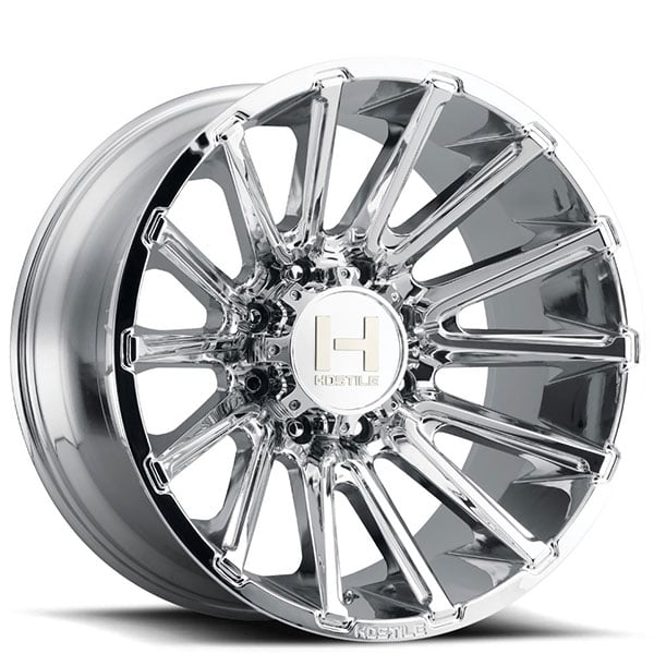 20 Hostile Wheels H123 Typhoon Chrome Off Road Rims HST092 1