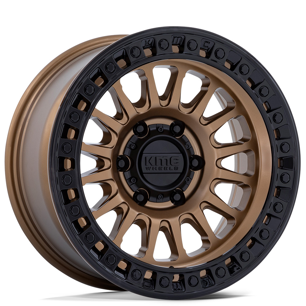 Kmc Wheels Km Ims Matte Bronze With Gloss Black Lip Off Road