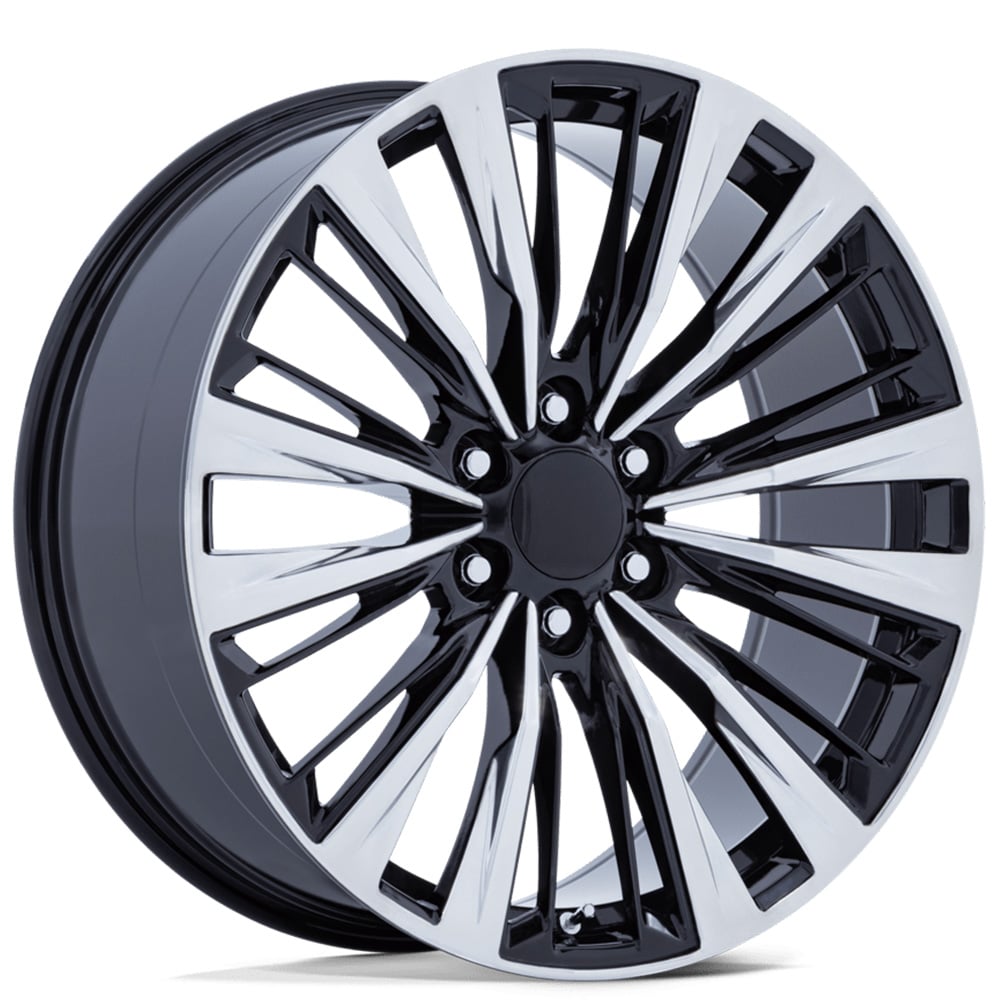 Performance Replicas Wheels Pr Gloss Black Polished Rims Oec