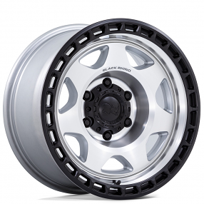 Black Rhino Wheels Bahari Br Gloss Silver With Machined Face Off