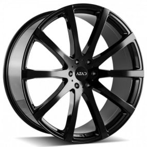 Azad Wheels Az Reign Gloss Black Xl Cap Rims Az