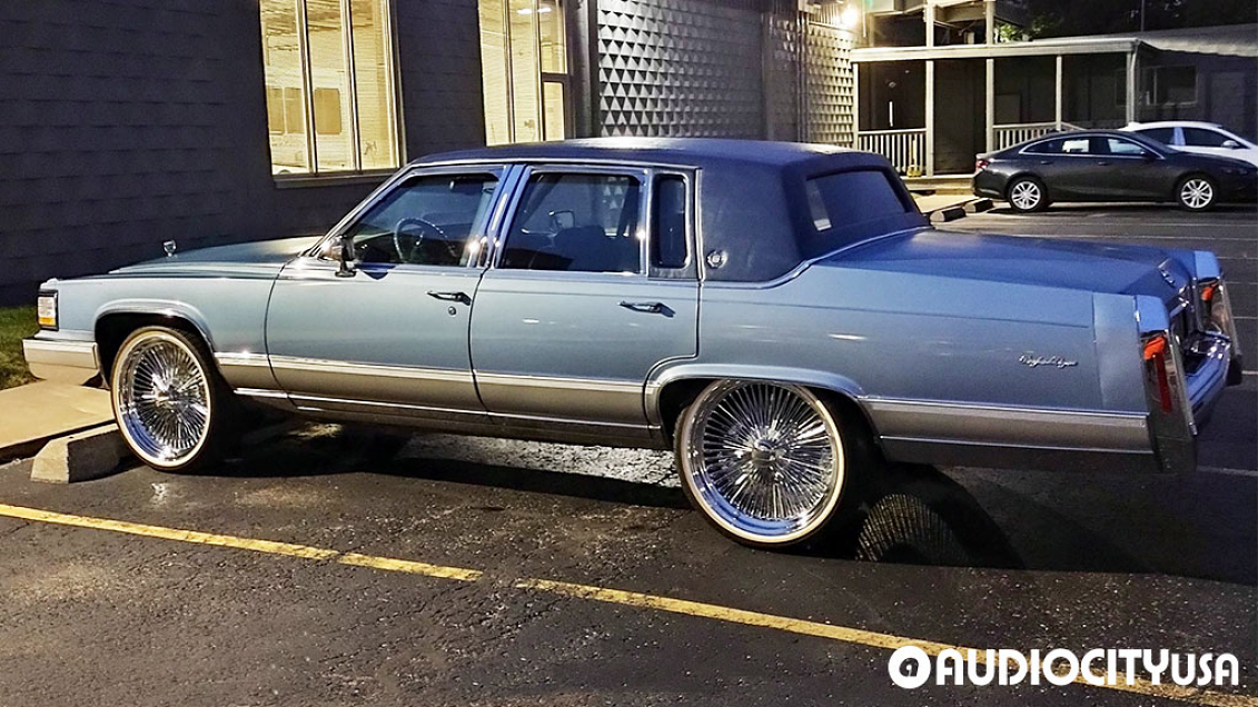 1990 Cadillac Brougham on 22