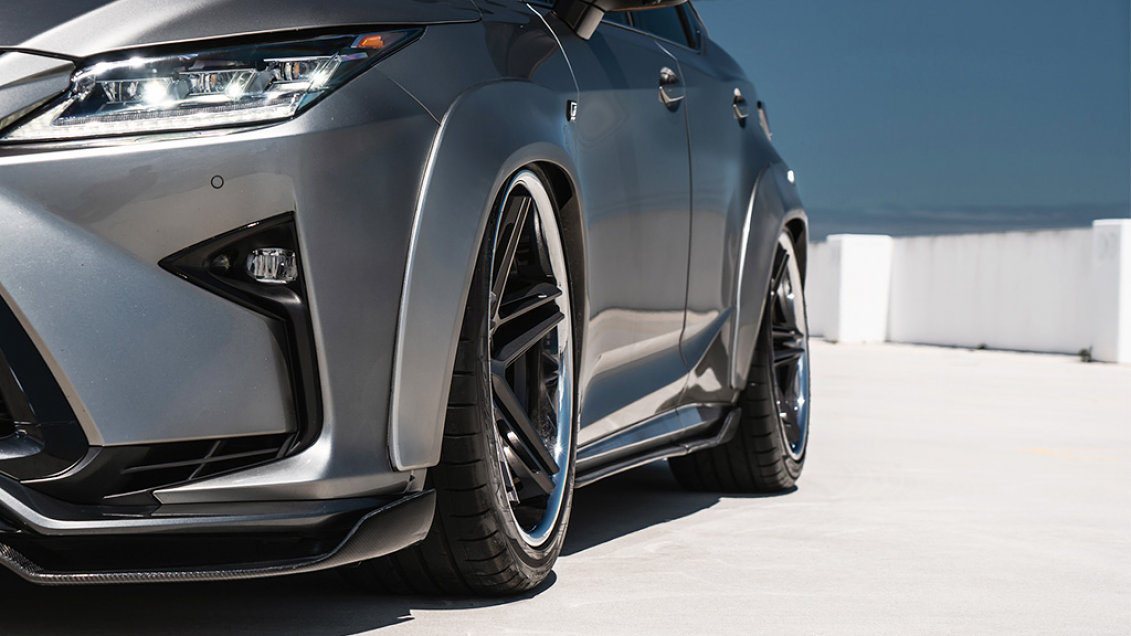 2017 Lexus RX Series on 22