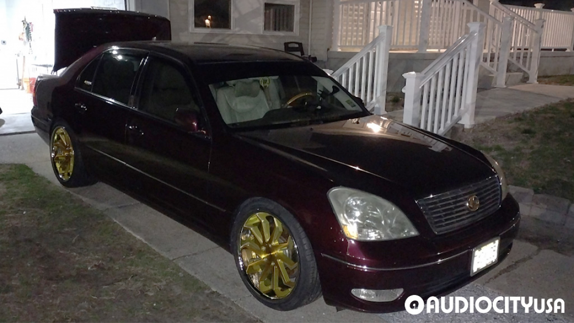 2002 Lexus LS Series on 20