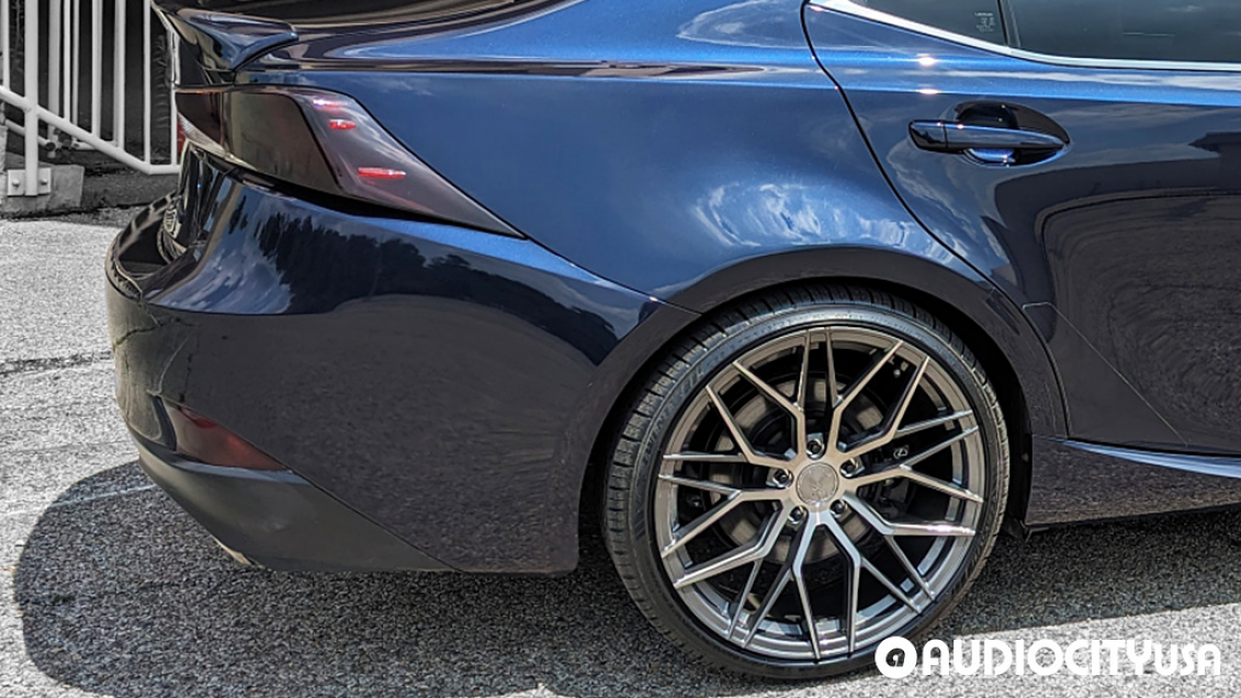Graphite Lexus Rims 2017 Lexus IS Series on 19