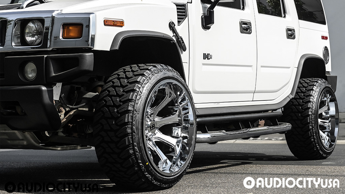 2003 Hummer H2 on 24