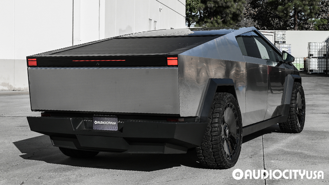 Tesla Floating 2024 Tesla Cybertruck on 24
