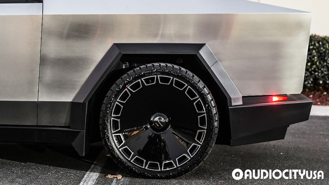 Tesla Floating 2024 Tesla Cybertruck on 26