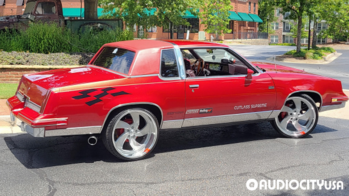 1986 Oldsmobile Cutlass U.S. Mags Desperado 5 U134 22 inch Wheels ...