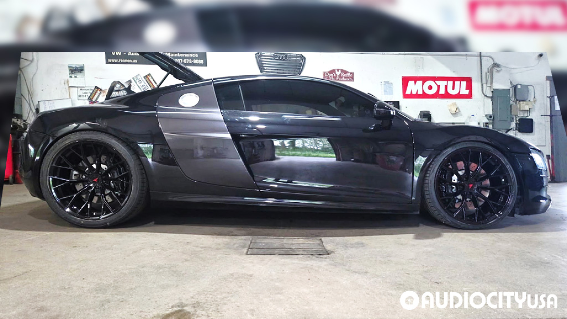 Obsidian R8 2012 Audi R8 on 20