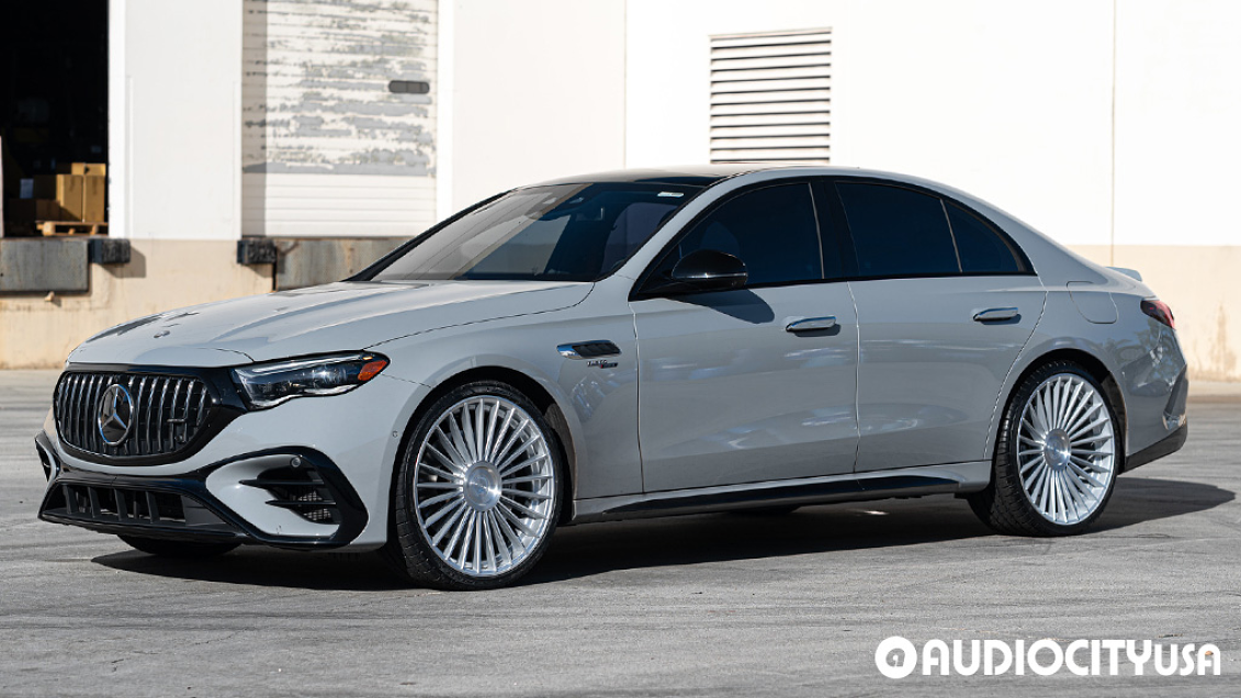 2024 Mercedes-AMG E-Class AMG on 22" Road Force Wheels RF22 Silver ...