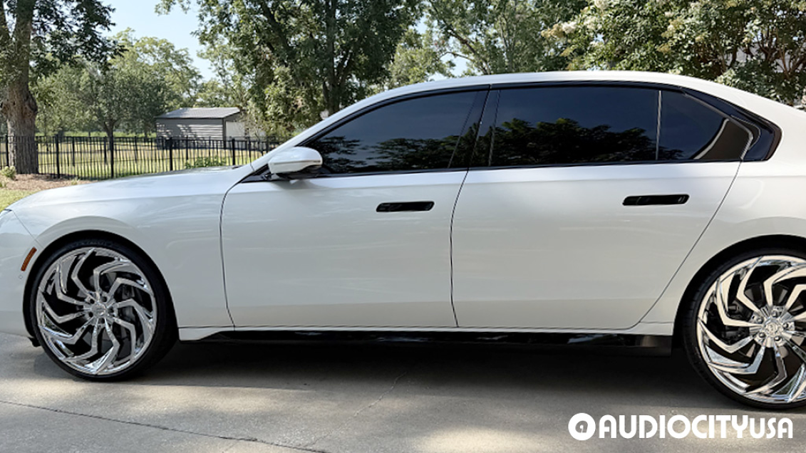 Lexani Rims Shadow 2025 BMW 7 Series on 24
