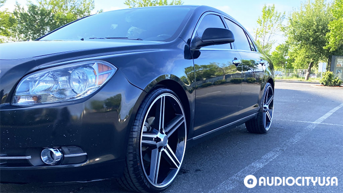 2010 Chevrolet Malibu on 22