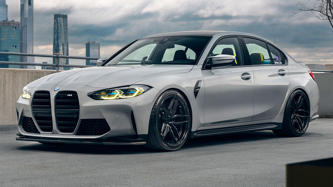 2021 BMW M3 on 20