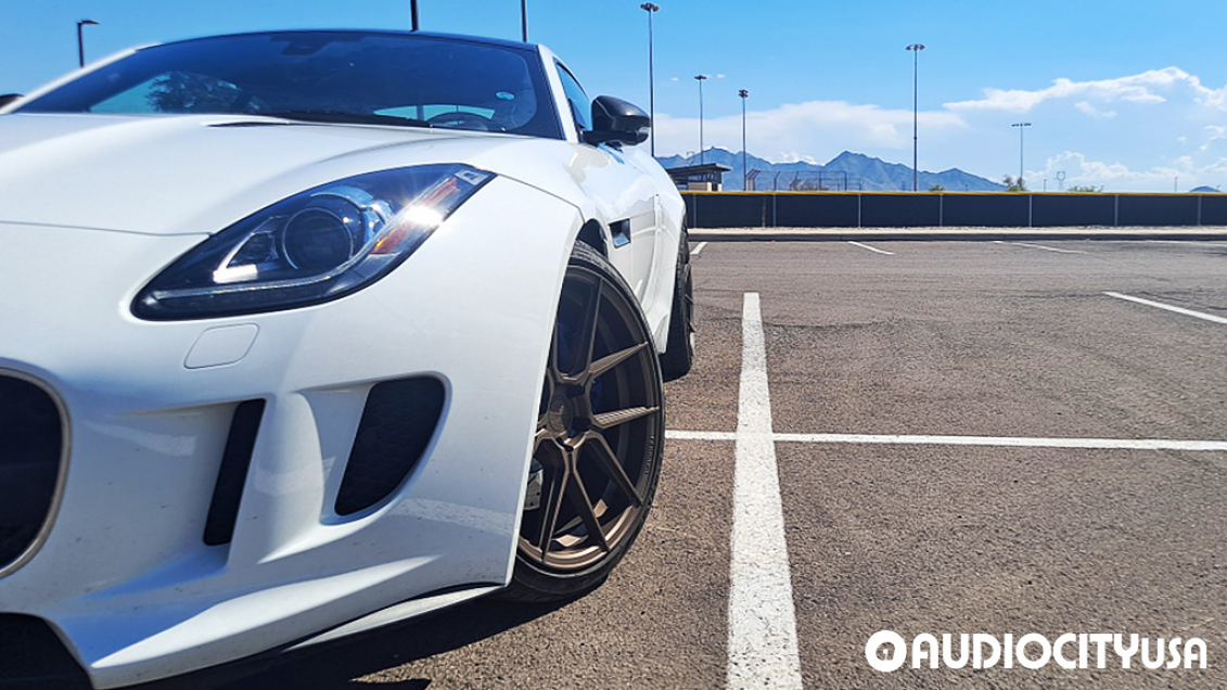 2017 Jaguar F-Type on 20" Ferrada Wheels F8-FR8 Matte Bronze | Gallery ...