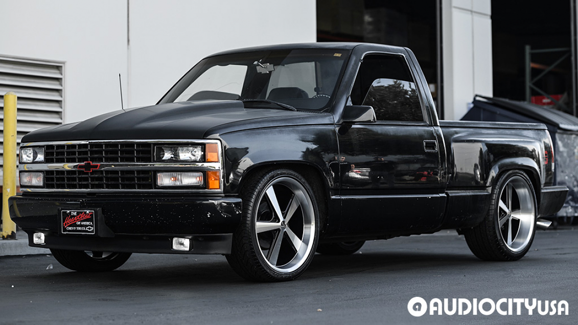 1988 Chevrolet C1500 American Racing VN701 Nova 22 inch Wheels ...