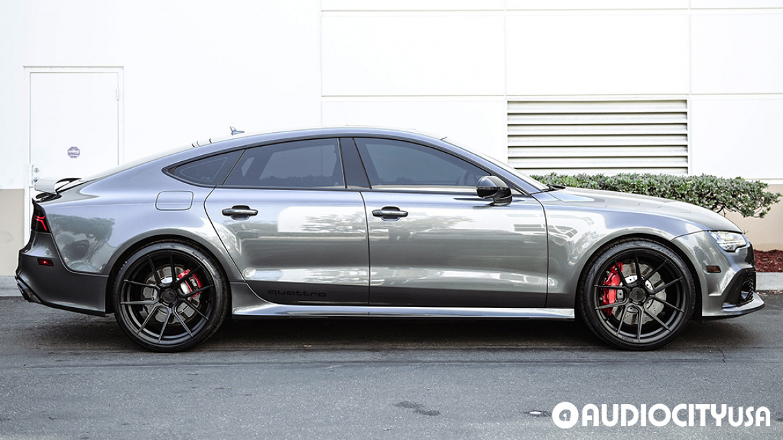 Audi Rs On Ferrada Wheels F Fr Matte Black Gallery