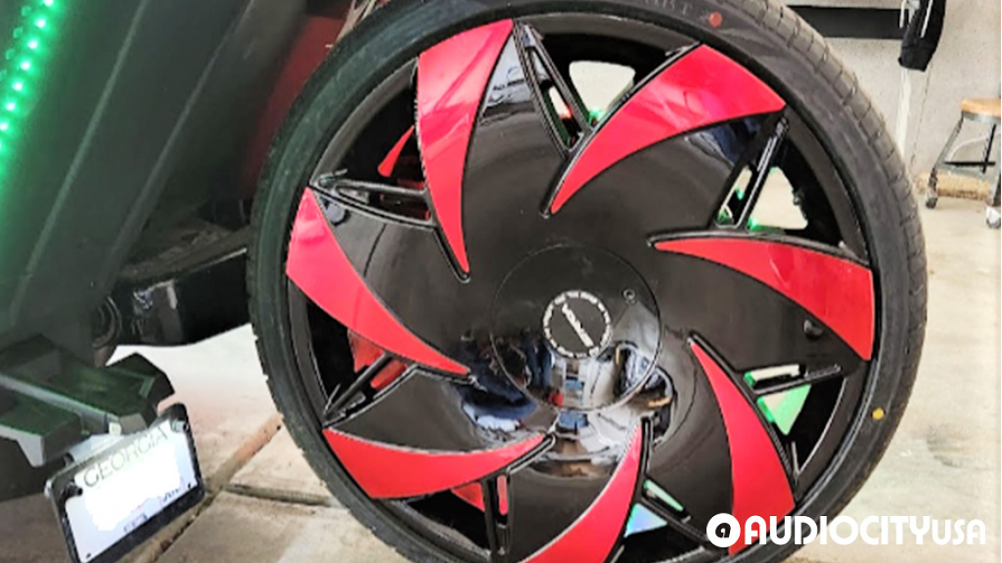 2022 Polaris Slingshot on 22" Strada Wheels Turbina Gloss Black with ...