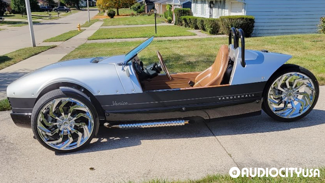 2020 Vanderhall Venice on 20" Lexani Wheels Shadow Chrome Gallery