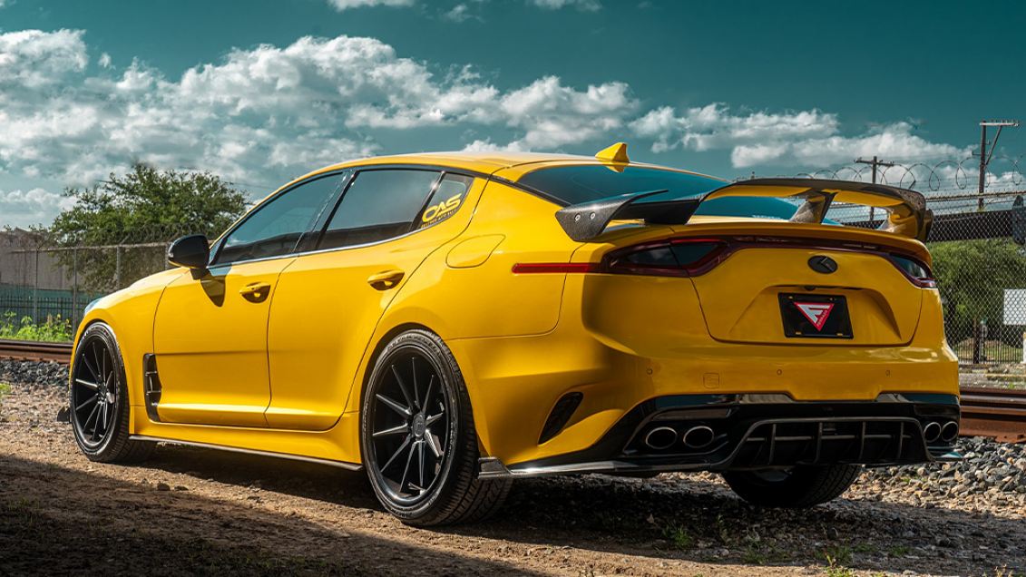 2020 KIA Stinger Ferrada FR4 20 inch Wheels | Gallery | AudioCityUSA